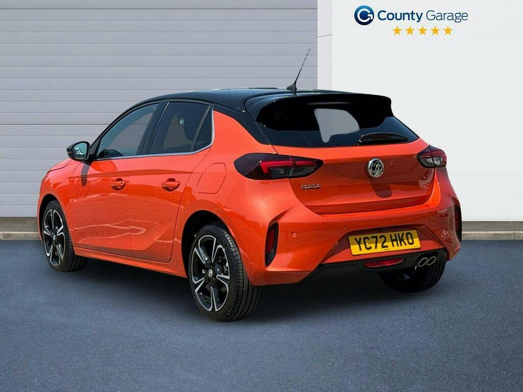 Vauxhall Corsa 1.2 Turbo Ultimate Hatchback Euro YC72HKO Orange #3