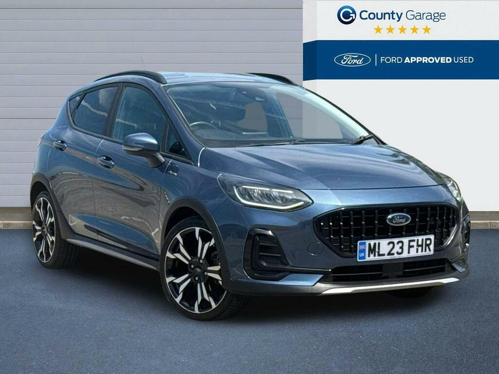 Ford Fiesta 1.0T Ecoboost Mhev Active X Hatchback H Blue