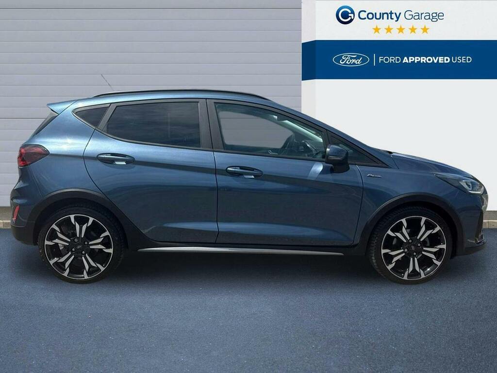 Ford Fiesta 1.0T Ecoboost Mhev Active X Hatchback H Blue #4