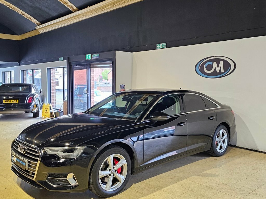 Audi A6 Saloon 2L Sport SJ19UMM Black #4