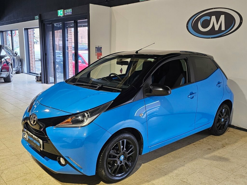 Toyota Aygo 1L X-cite YA16YLL Blue #4