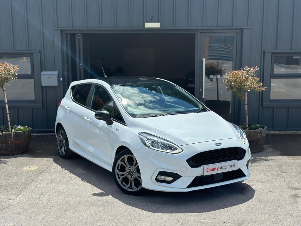 Ford Fiesta Tdci St-line White