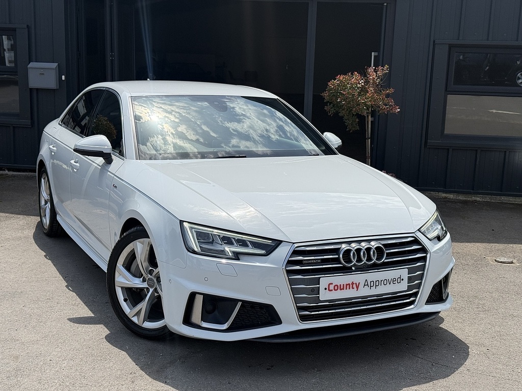 Audi A4 Tfsi Quattro White #2