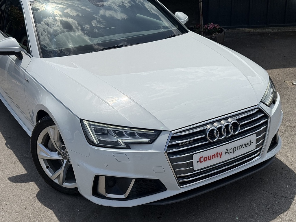 Audi A4 Tfsi Quattro White #3
