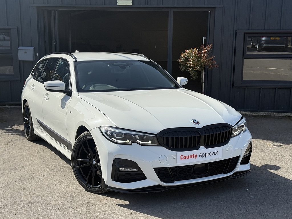 BMW 3 Series 320D Xdrive M Sport Touring TR20PBM White #5