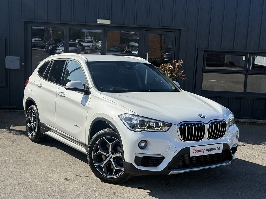 BMW X1 Xdrive23i M Sport White #1