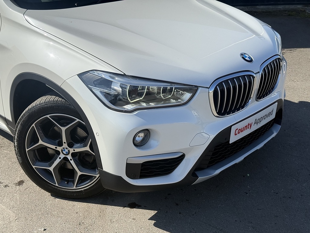 BMW X1 Xdrive23i M Sport White #4