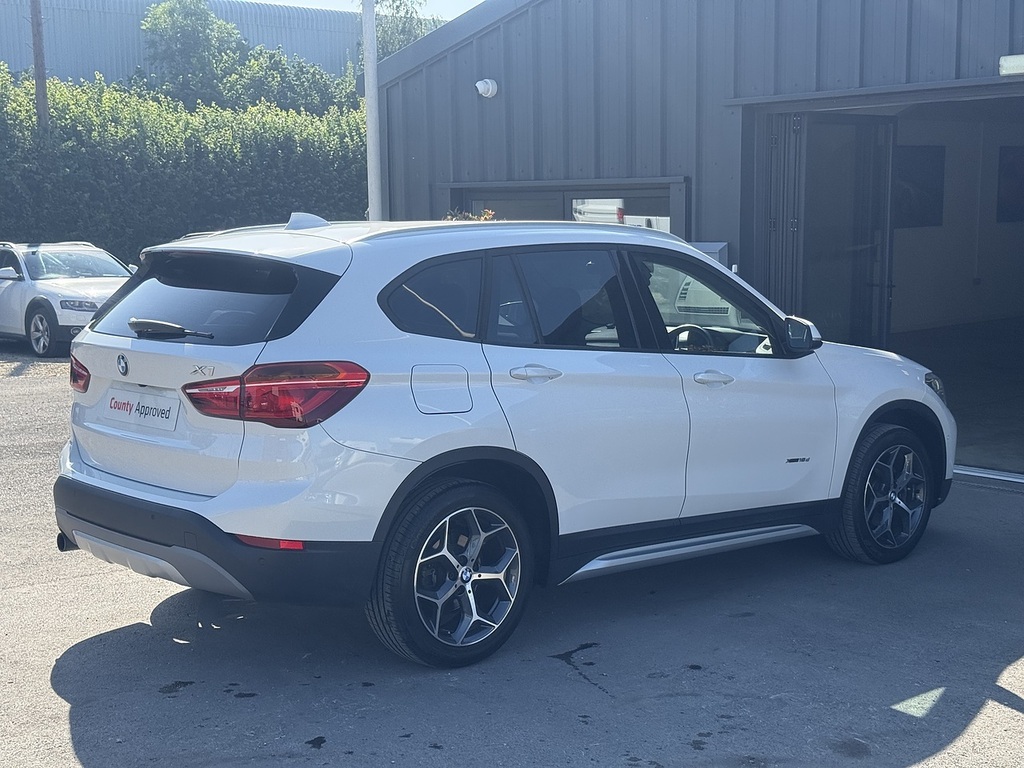 BMW X1 Xdrive23i M Sport White #23