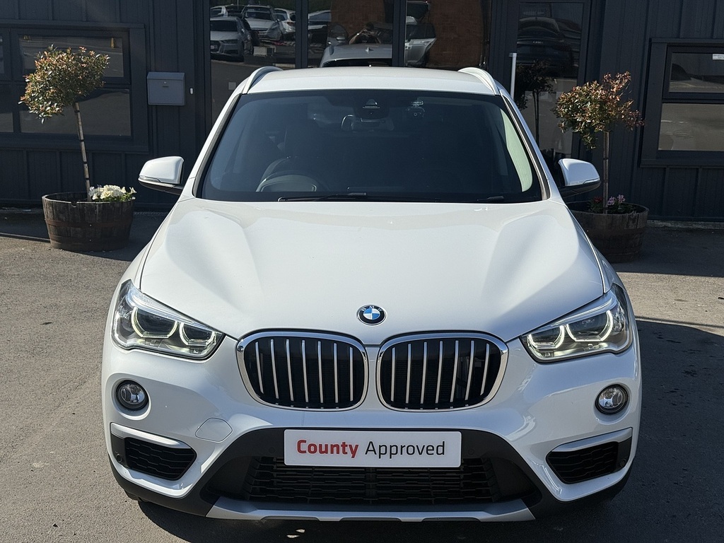 BMW X1 Xdrive23i M Sport White #2
