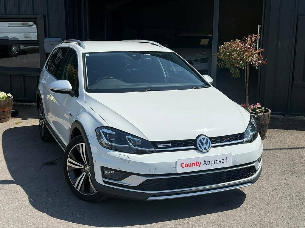 Volkswagen Golf Alltrack Alltrack Tsi 4Motion Dsg White #3