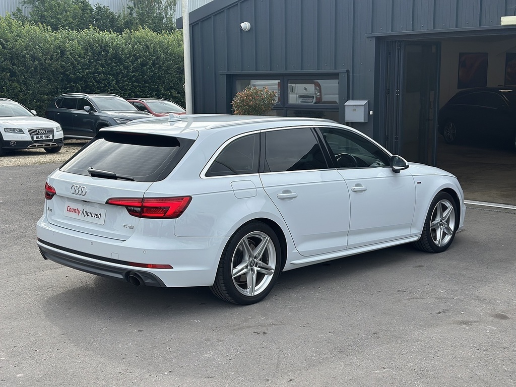 Audi A4 Avant Avant Estate 2.0 Tdi S Line Multitronic Euro 5 S Black #17