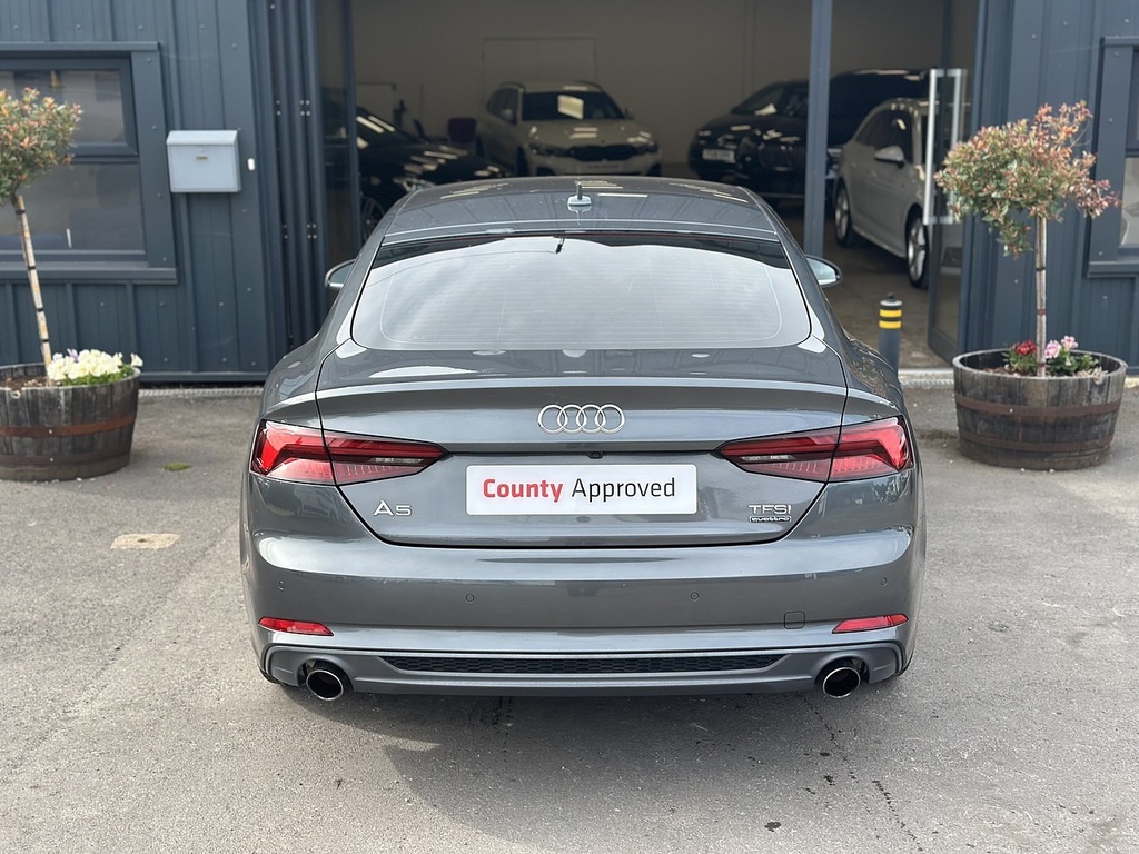 Audi A5 2.0 Tfsi 40 S Line Coupe S Tronic 204 White #19