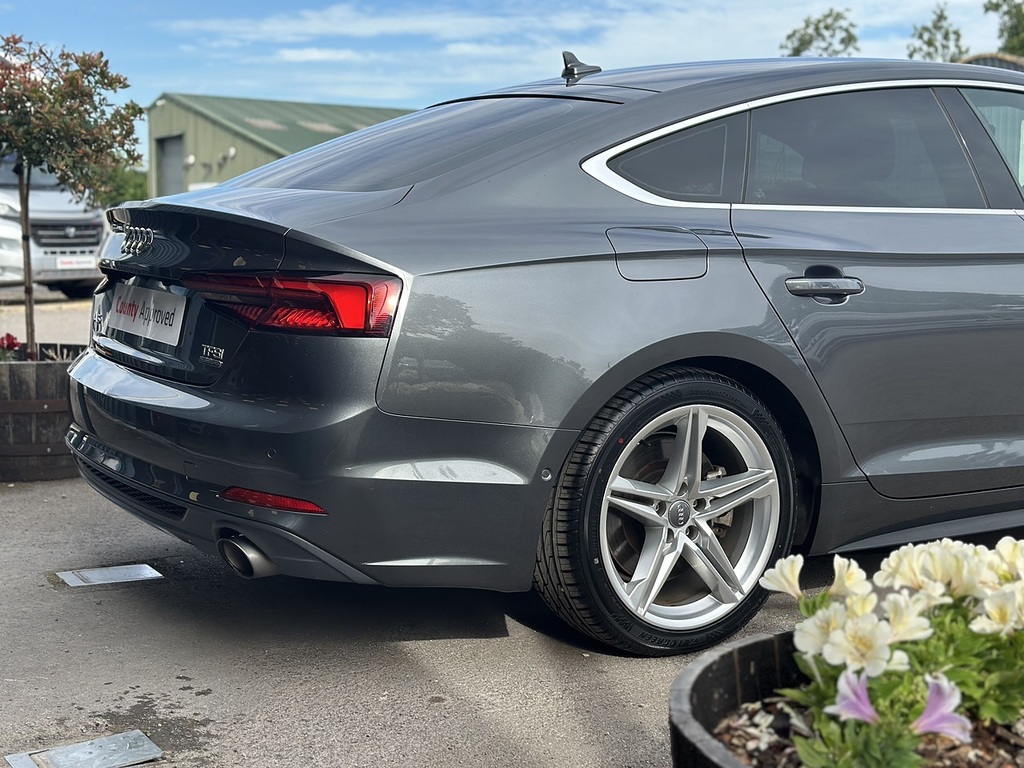 Audi A5 2.0 Tfsi 40 S Line Coupe S Tronic 204 White #22