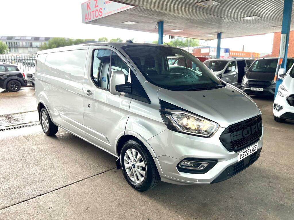 Ford Transit Custom 2.0 300 Ecoblue Limited L2 H1 Euro 6 Ss Silver