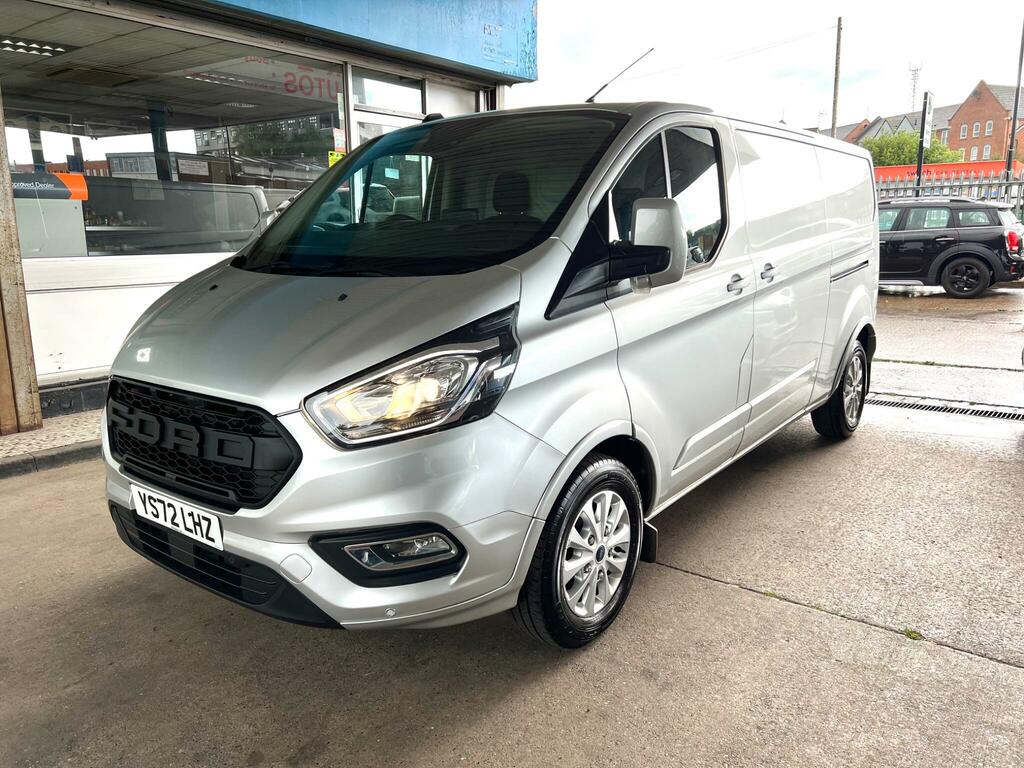 Ford Transit Custom 2.0 300 Ecoblue Limited L2 H1 Euro 6 Ss YS72LHZ Silver #3