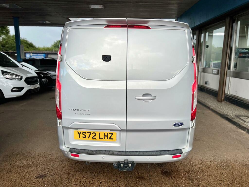 Ford Transit Custom 2.0 300 Ecoblue Limited L2 H1 Euro 6 Ss YS72LHZ Silver #5