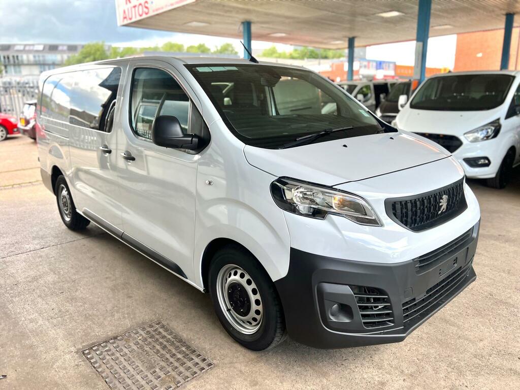 Peugeot Expert 2.0 Bluehdi 1200 Professional Premium Long Crew Va White