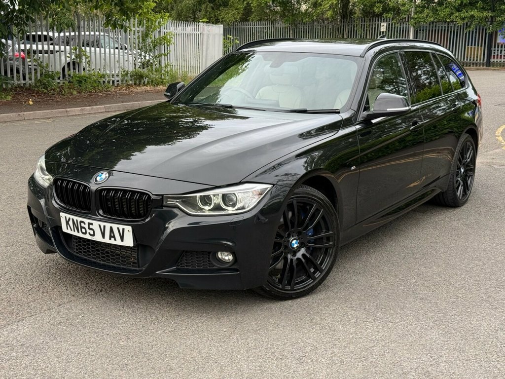 BMW 3 Series 2L M Sport KN65VAV Black #3