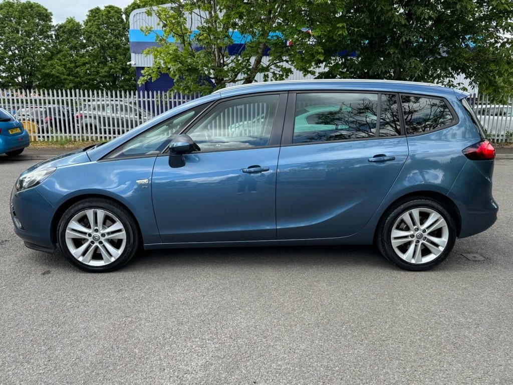 Vauxhall Zafira Tourer 2L Sri Blue #6