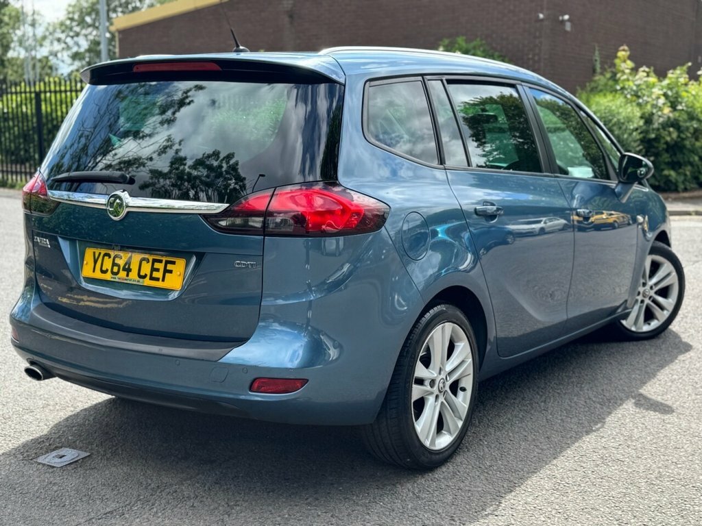 Vauxhall Zafira Tourer 2L Sri Blue #3