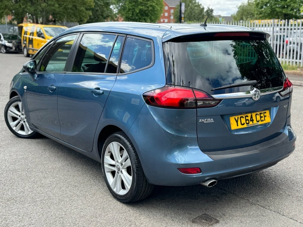 Vauxhall Zafira Tourer 2L Sri Blue #5