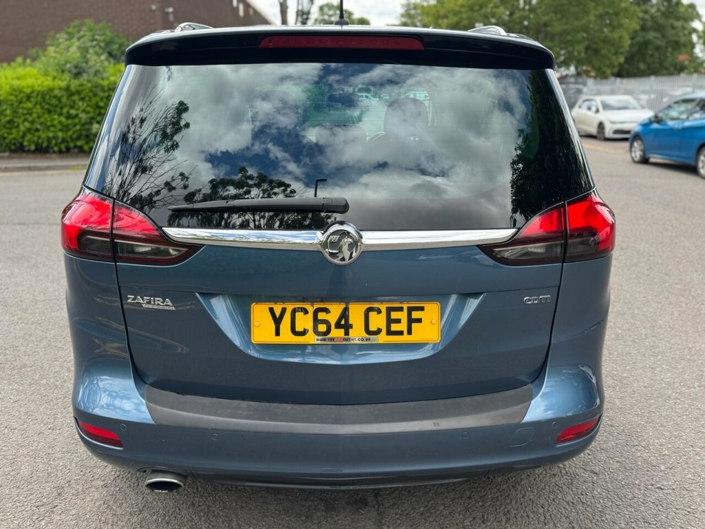 Vauxhall Zafira Tourer 2L Sri Blue #4
