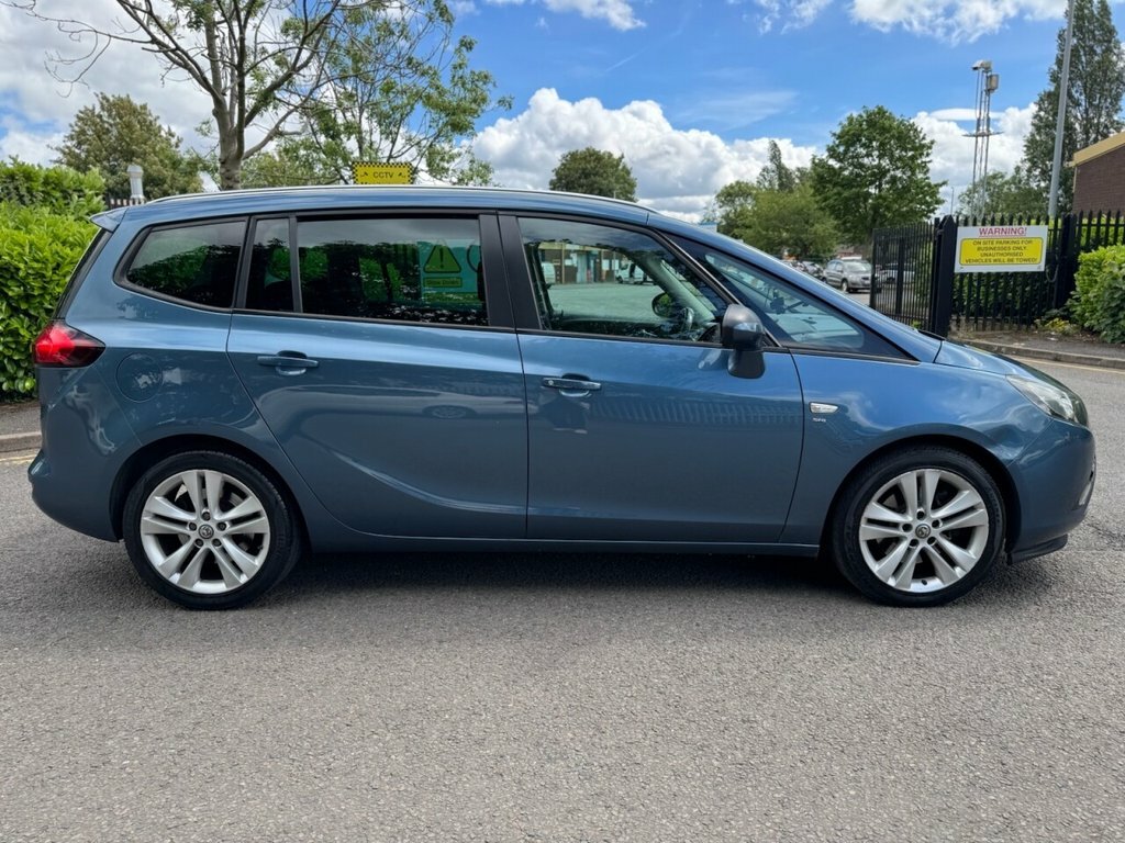 Vauxhall Zafira Tourer 2L Sri Blue #2