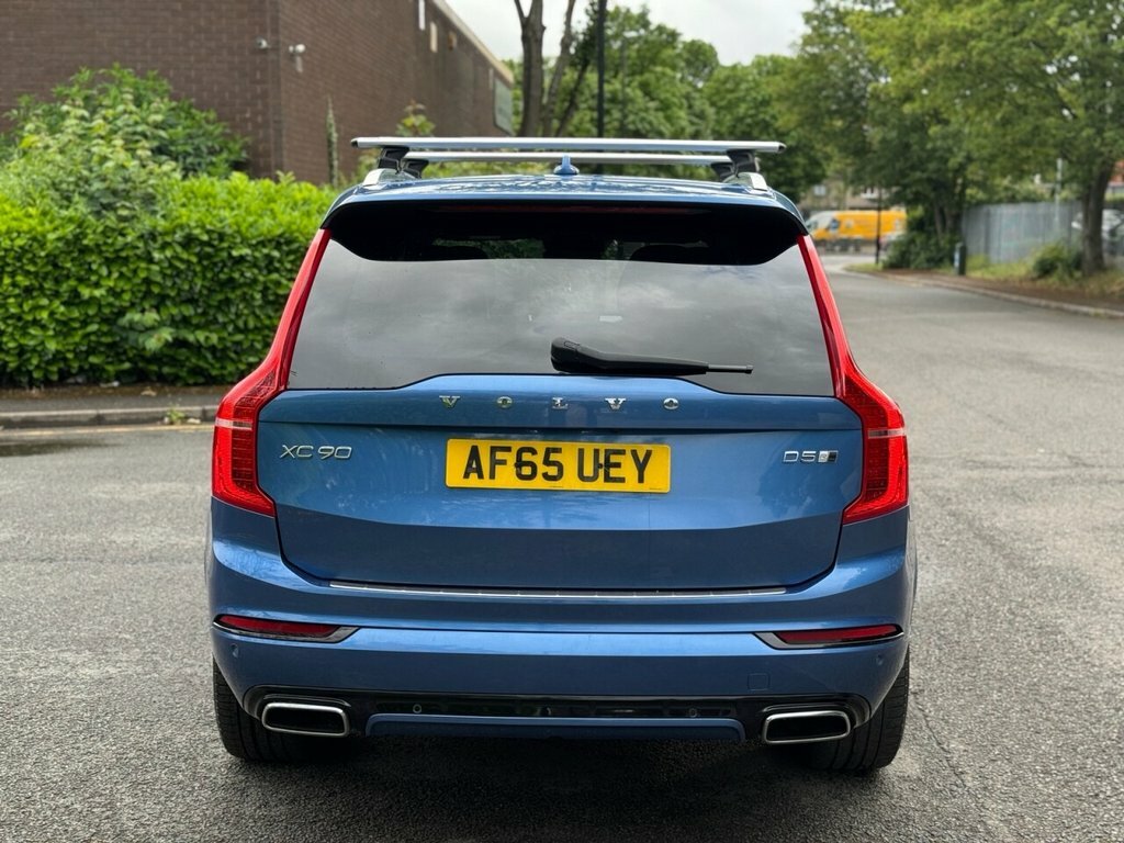 Volvo XC90 2L R-design Blue #4