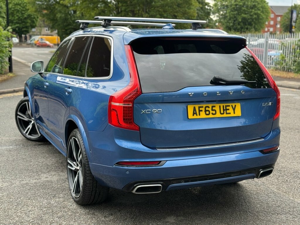 Volvo XC90 2L R-design Blue #5