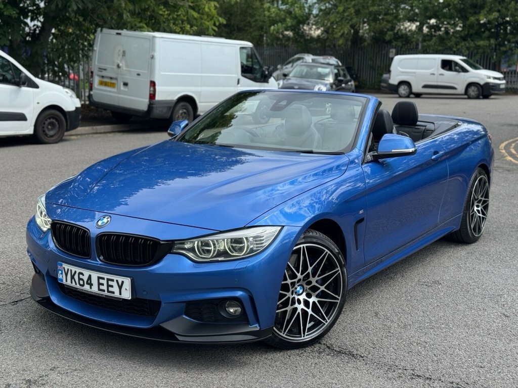 BMW 4 Series 435D Luxury Blue #9