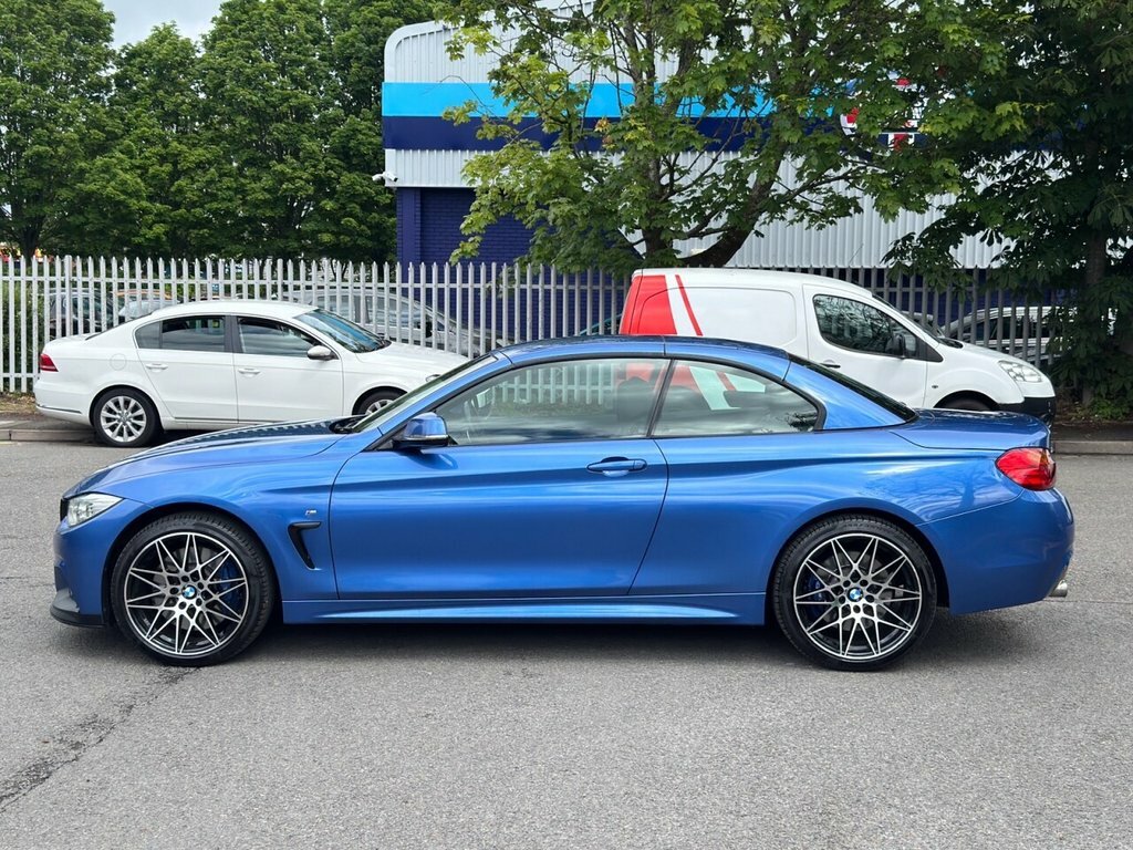 BMW 4 Series 435D Luxury Blue #8