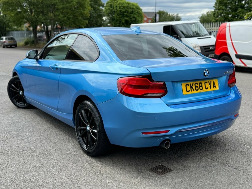 BMW 2 Series Gran Coupe 2L Sport CK68CVA Blue #5
