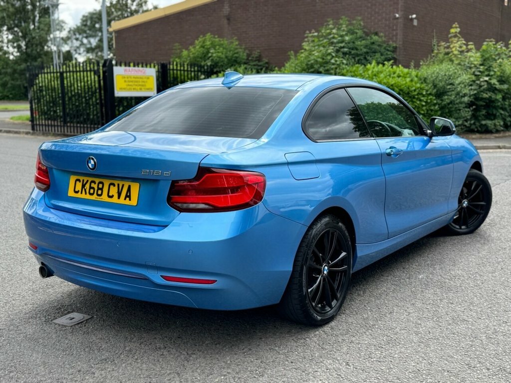 BMW 2 Series Gran Coupe 2L Sport CK68CVA Blue #3