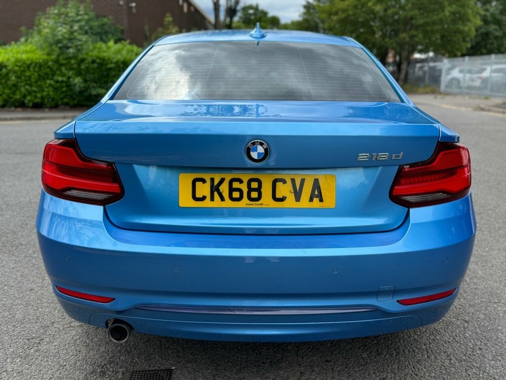 BMW 2 Series Gran Coupe 2L Sport CK68CVA Blue #4