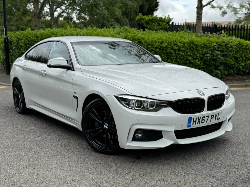 BMW 4 Series Gran Coupe 2L M Sport White
