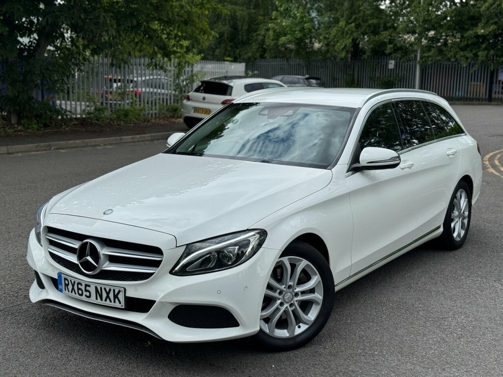 Mercedes-Benz C Class C220d Se Executive White #7