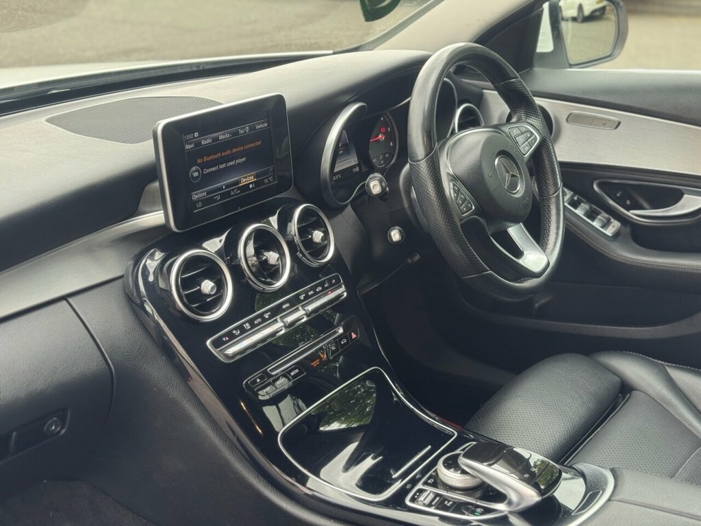 Mercedes-Benz C Class C220d Se Executive White #14