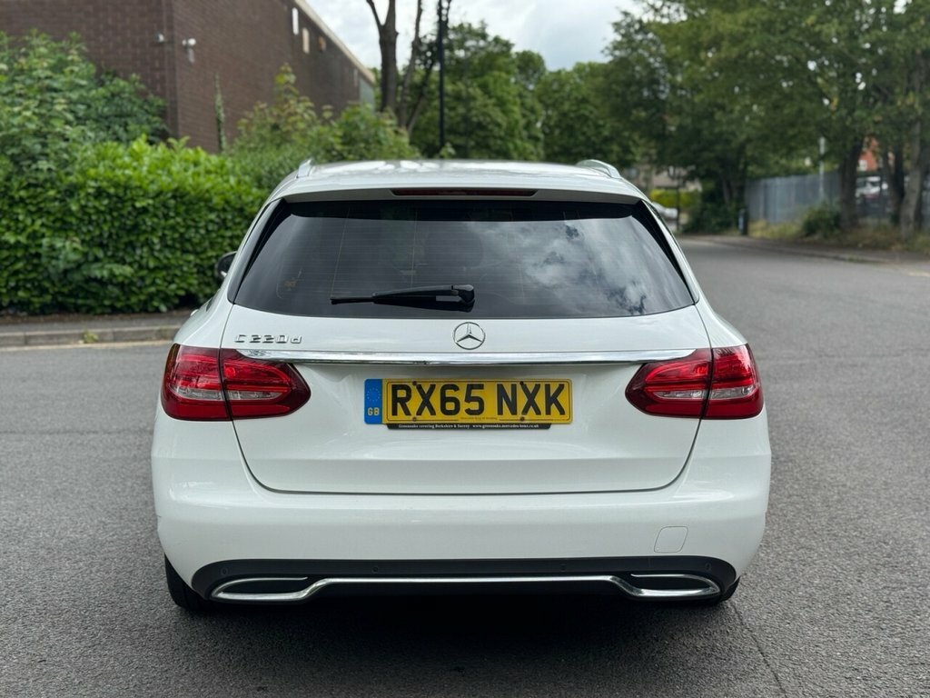 Mercedes-Benz C Class C220d Se Executive White #4