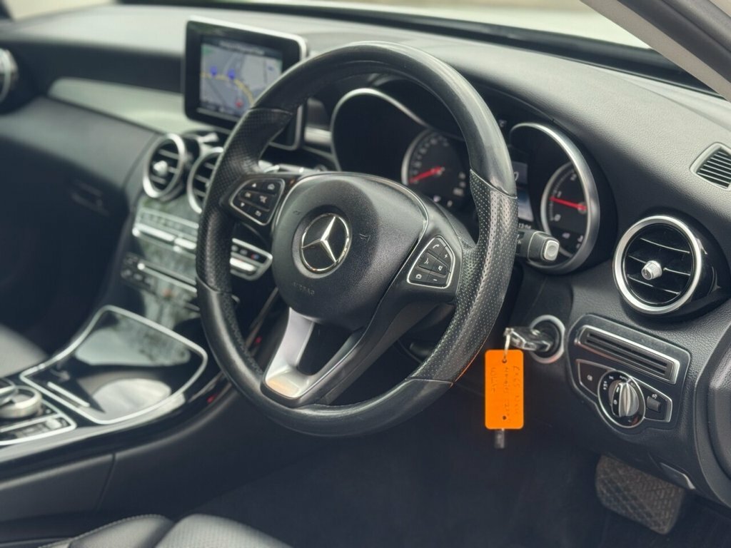 Mercedes-Benz C Class C220d Se Executive White #10