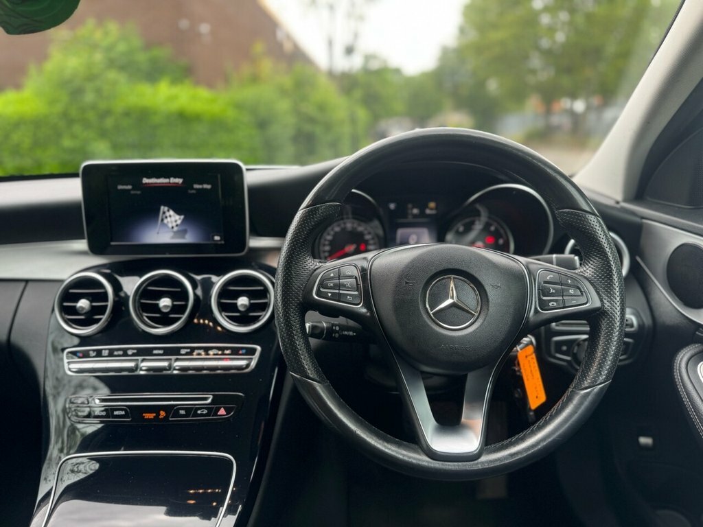 Mercedes-Benz C Class C220d Se Executive White #12