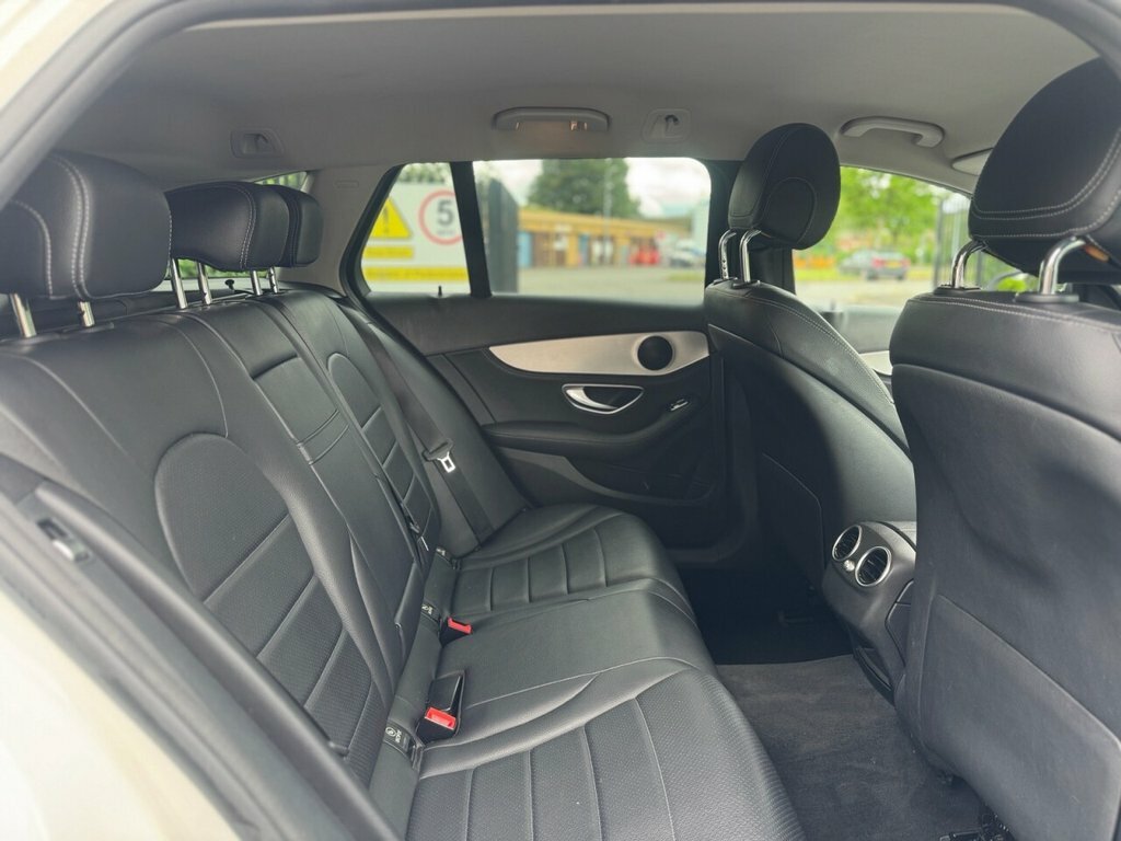 Mercedes-Benz C Class C220d Se Executive White #18