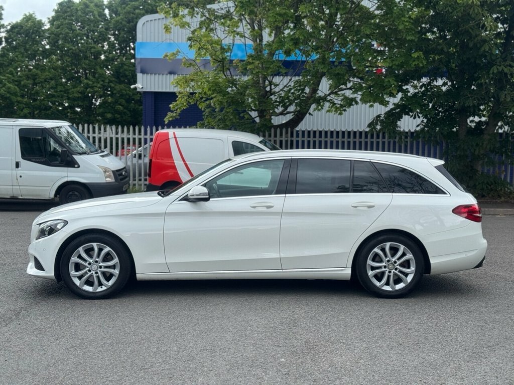 Mercedes-Benz C Class C220d Se Executive White #6
