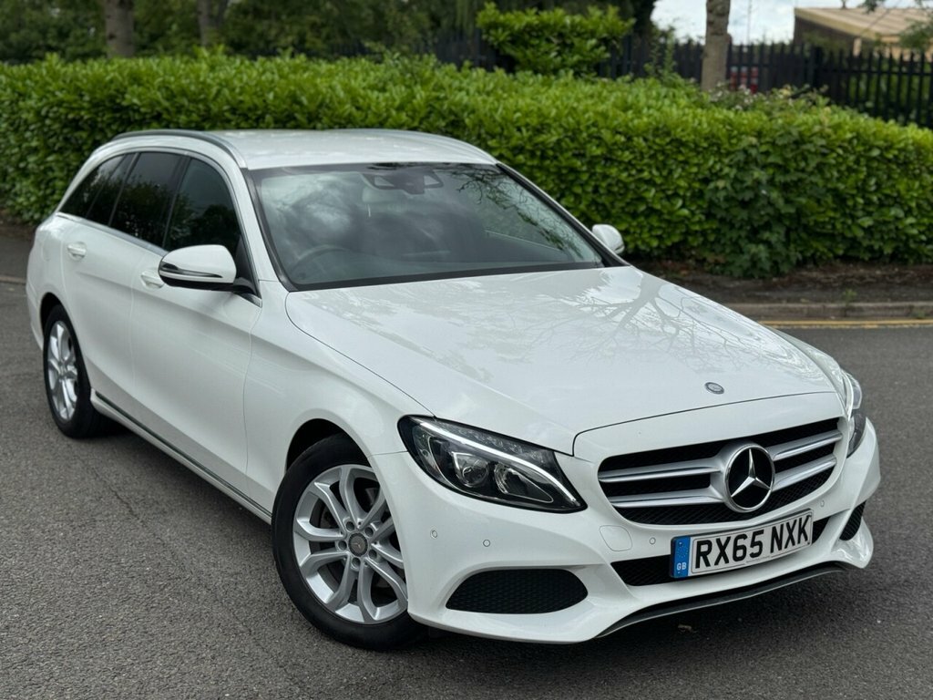 Mercedes-Benz C Class C220d Se Executive White #1