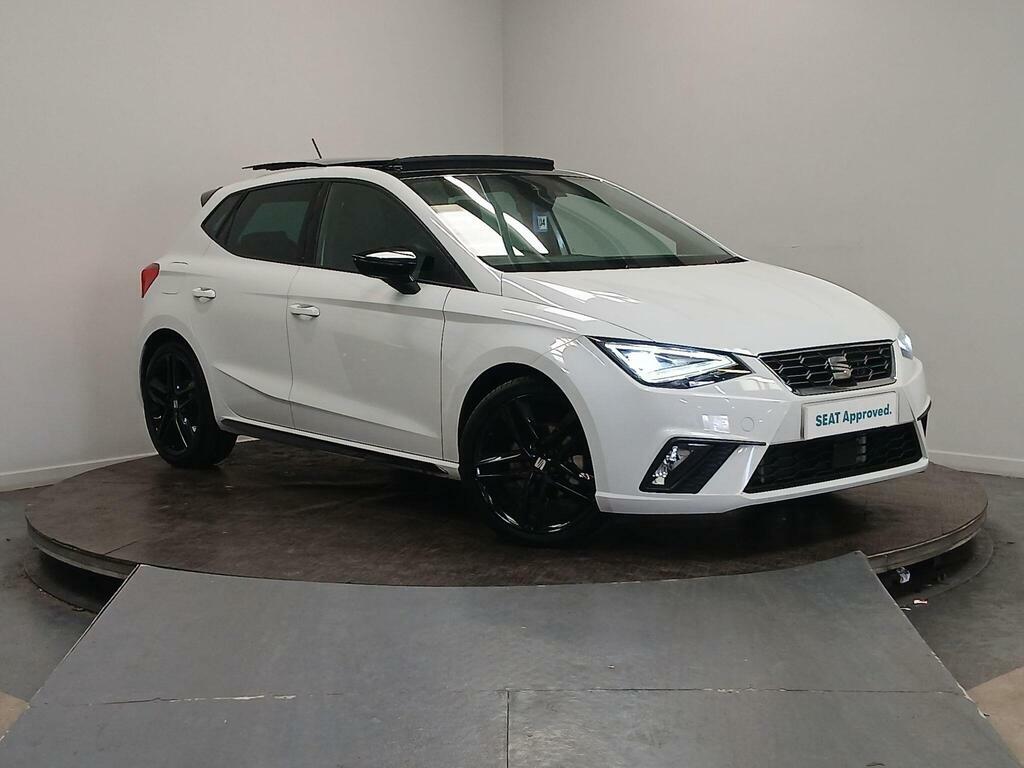 Seat Ibiza 1.0 Tsi Fr Black Edition Dsg Euro 6 Ss PN75JWX White #3