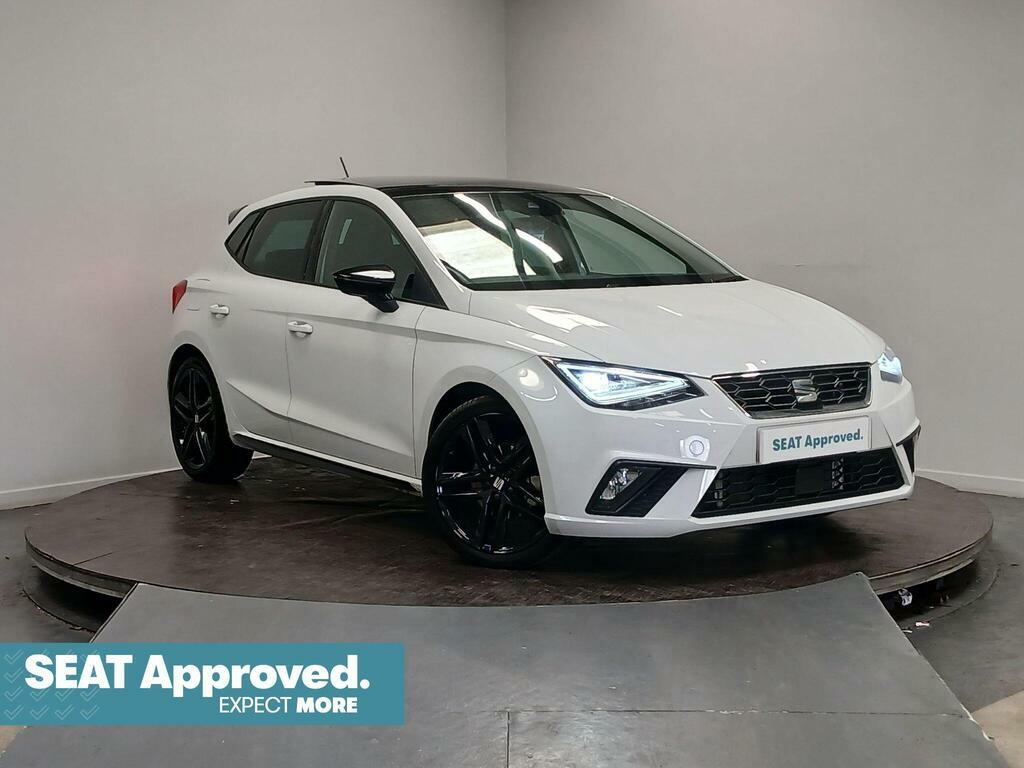 Seat Ibiza 1.0 Tsi Fr Black Edition Dsg Euro 6 Ss White