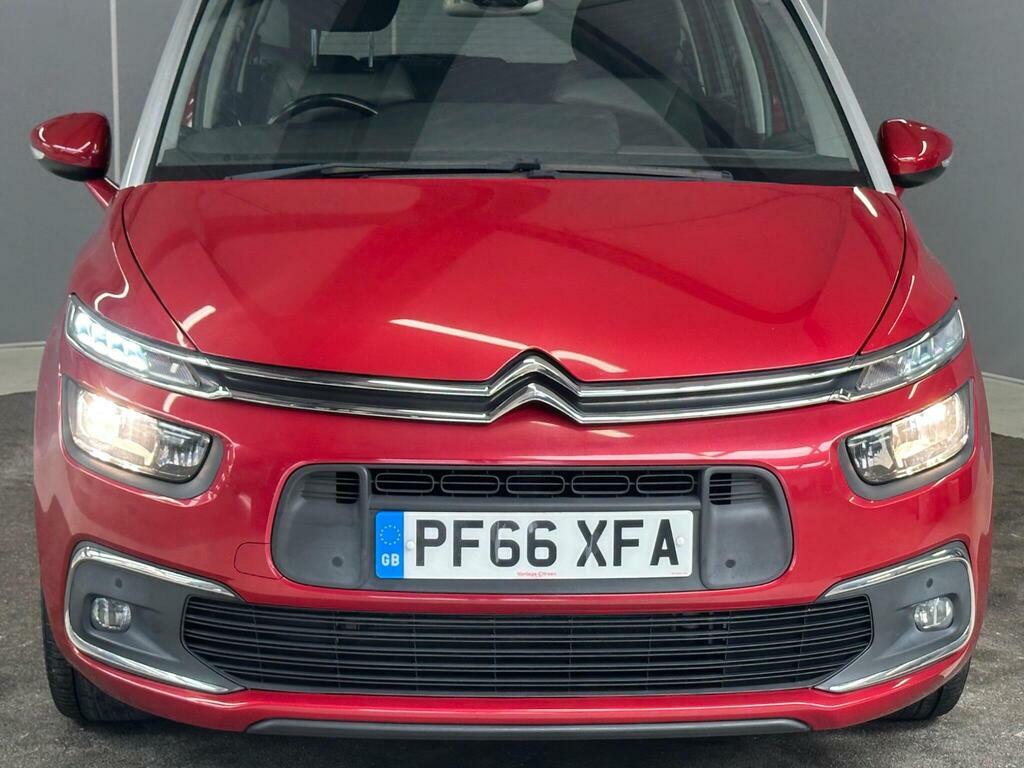 Citroen Grand C4 Picasso 1.6 Bluehdi Feel Euro 6 Ss Red #2