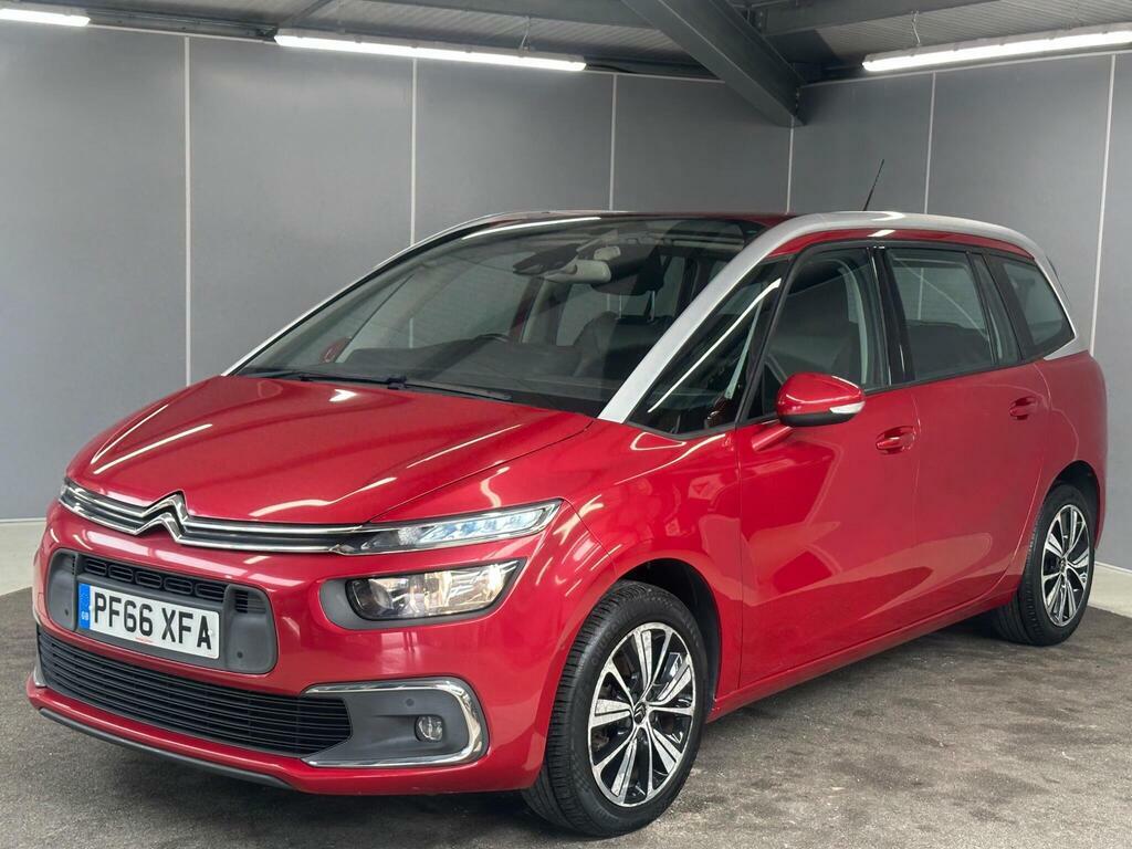 Citroen Grand C4 Picasso 1.6 Bluehdi Feel Euro 6 Ss Red #3