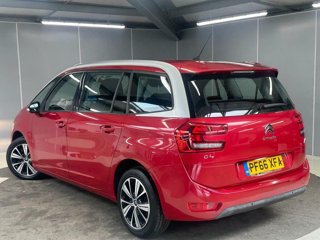 Citroen Grand C4 Picasso 1.6 Bluehdi Feel Euro 6 Ss Red #4