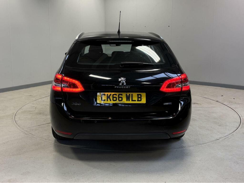 Peugeot 308 SW 1.6 Bluehdi Allure Euro 6 Ss Black #6