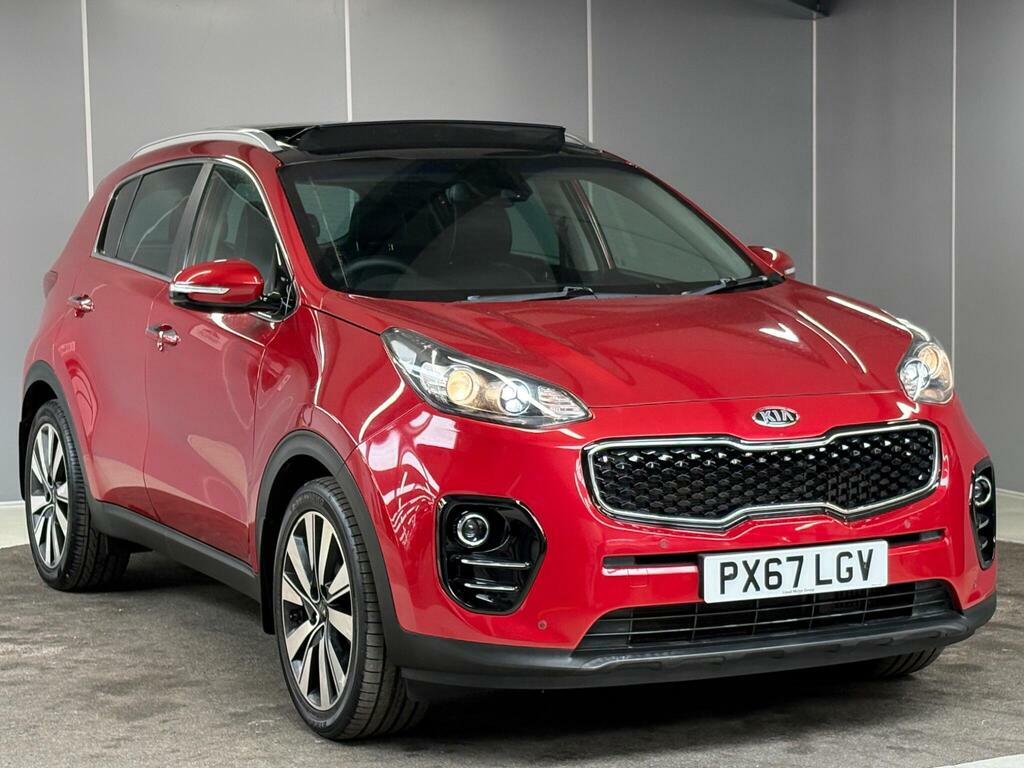 Kia Sportage 1.7 Crdi 3 Dct Euro 6 Ss PX67LGV Red #5